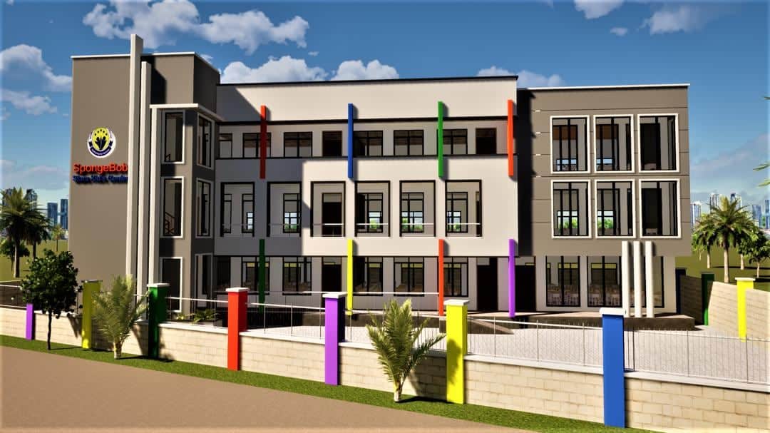 the planned school building